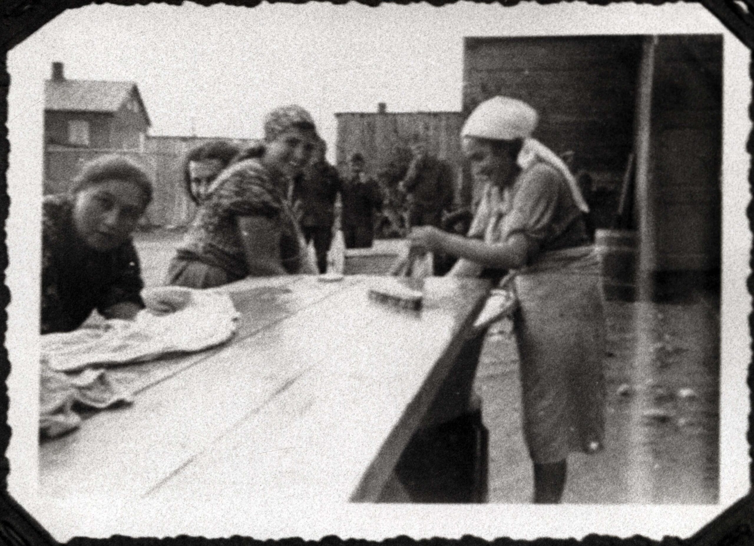 Women Smiling at Siauliai Ghetto Large